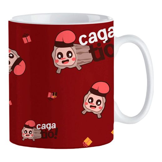 Taza Caga Tió 330 Ml En Caja Regalo, Modelos Variados
