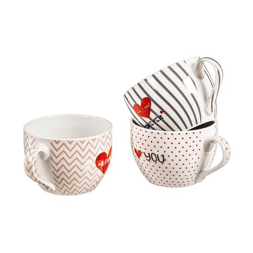 Tazón 495 Ml San Valentín Modelos Surtidos