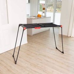 Tendedero Infinity Flex Ultimate Extensible, Negro Mate, Tendido 30 M