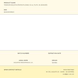 Tenedor Degustación Reutilizable Color Plata 10 Cm, 24 Uds