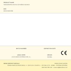 Tensiometro Digital De Muñeca Blanco