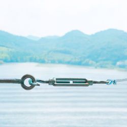 Tensor Gancho-Anilla Din-1480 Tns01, Acero Galvanizado, M10