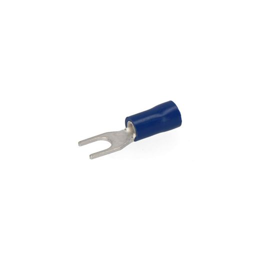 Terminal Preaislado Horquilla Pvc, Blister 10 Uds