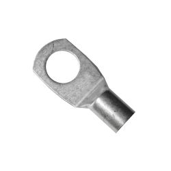 Terminal Tubular De Cobre Para Cable De 6 Mm Y Taladro De 6 Mm, Bolsa 25 Uds
