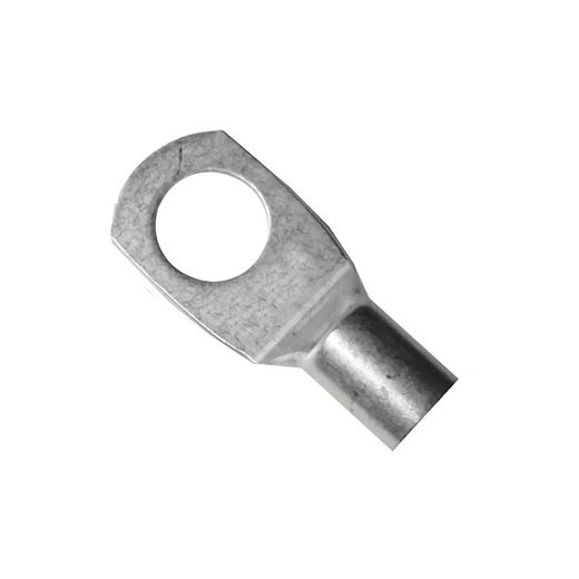 Terminal Tubular De Cobre Para Cable De 6 Mm Y Taladro De 8 Mm, Bolsa 25 Uds