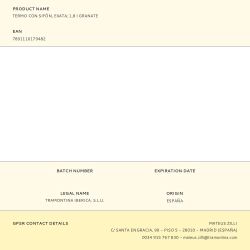 Termo Con Sifón Exata Granate 1,8 L