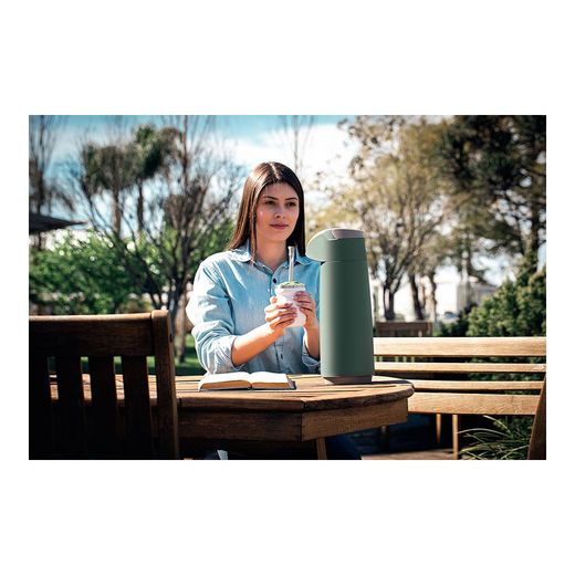 Termo Con Sifón Exata Verde 1,8 L