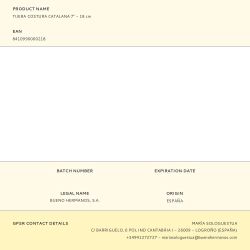 Tijera Costura Catalana 7" - 18 Cm