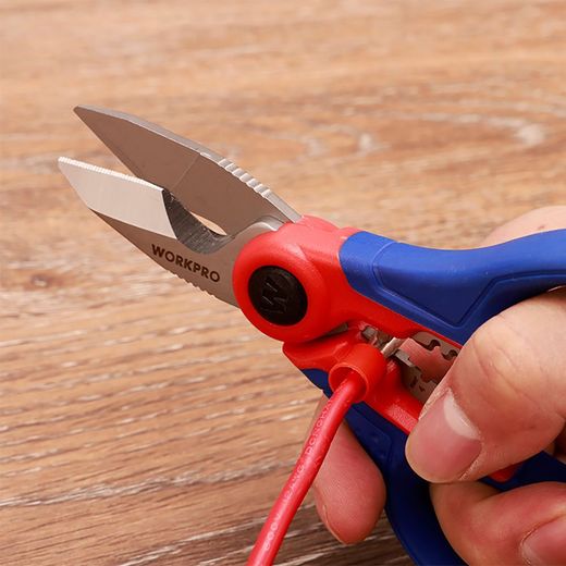 Tijera De Electricista 167 X 80 X 28 Mm