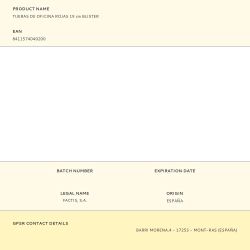 Tijeras De Oficina Rojas 19 Cm Blister