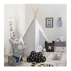 Tipi Gris Con Funda De Almacenaje 160X120X120Cm