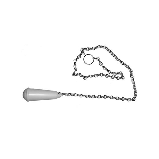 Tirador De Cisterna De Wc. Economico. Color Blanco (Envasado)