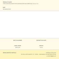 Tiras Antideslizante Fotoluminiscente (No Abrasiva) 25 Mm X 5 M