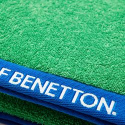 Toalla De Playa 160X90Cm 450G/M² Verde Benetton