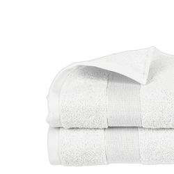 Toalla De Rizo 450 G / M² Color Blanco 50 X 90 Cm