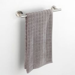 Toallero De Barra Bosio De Acero Inoxidable 40 Cm