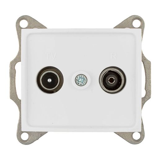 Toma Intermedia De Señal Para Tv Y Radio Serie Europa Solera Erp46