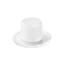 Tope De Puerta Adhesivo Cilindro Transparente (Blister 2 Unid.) Inofix