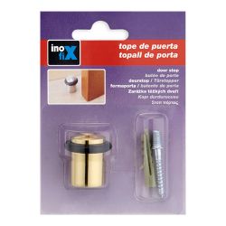 Tope De Puerta Con Torica Laton (Blister)