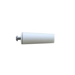 Tope Para Persiana Blanco 40 Mm Largo, 25 Unidades