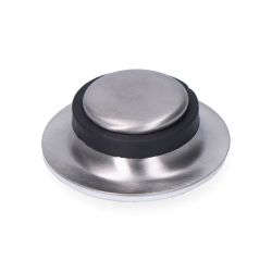 Tope Puerta  Autoadhesivo Inox.