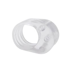 Tope Puerta Manilla Amortiguador Tp16, Transparente, 30 X 22 X 13 Mm