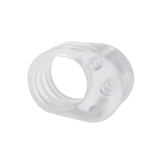 Tope Puerta Manilla Amortiguador Tp16, Transparente, 30 X 22 X 13 Mm