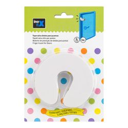 Tope Salva Dedos Para Puertas Blanco 5200-2-001 (Blister) Inofix