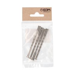 Tornillo Pasante Multicorte Trn02 M4 X 75 Mm Níquel Satinado