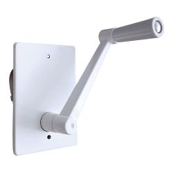 Torno Persiana Empotrado Pr27 40 Kg Blanco