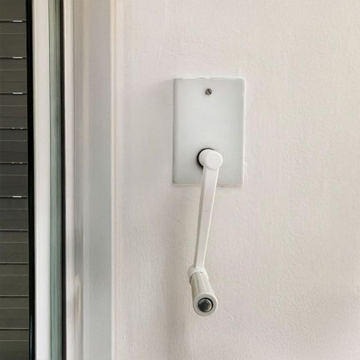 Torno Persiana Empotrado Pr27 40 Kg Blanco