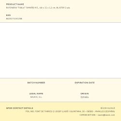 Trampa Para Ratones Tamaño N°1, 4,8 X 11 X 1,2 Cm, Blister 2 Uds