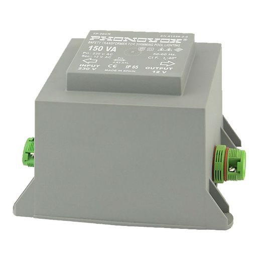 Transformador Pool 150Va 230/12V 50-60Hz Ip-65 Conexión Externa - Cr Tp30103Cr