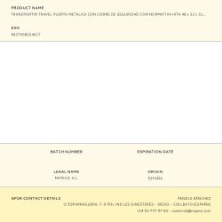 Transportín Travel Puerta Metalica Con Cierre De Seguridad Con Normativa Iata 48 X 32 X 31 Cm