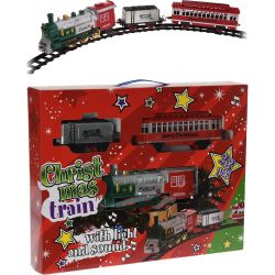 Tren De Navidad, Con Luces Y Sonido