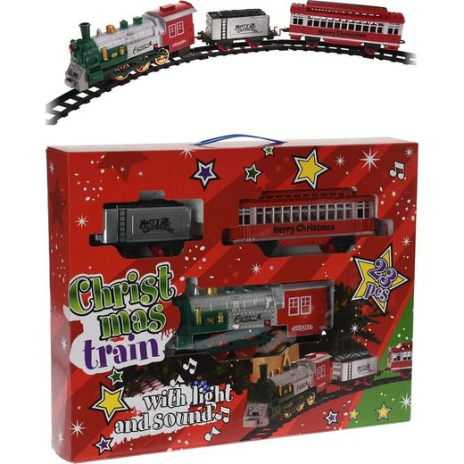 Tren De Navidad, Con Luces Y Sonido