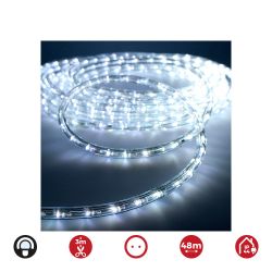Tubo Flexiled 2 Vias Multifuncion 48 M 36 Leds/M Ip44 Blanco Frio