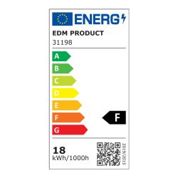 Tubo Led T8 18 W 1950 Lm 4000 K Luz Dia (Eq.36W) Ø2,6 X 120 Cm