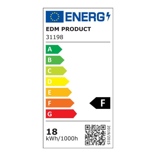 Tubo Led T8 18 W 1950 Lm 4000 K Luz Dia (Eq.36W) Ø2,6 X 120 Cm