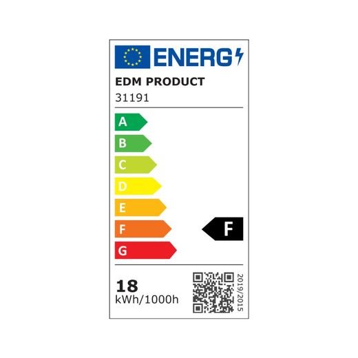 Tubo Led T8 18 W 2000 Lm 6500 K Luz Fria (Eq.36W) Ø2,6 X 120 Cm