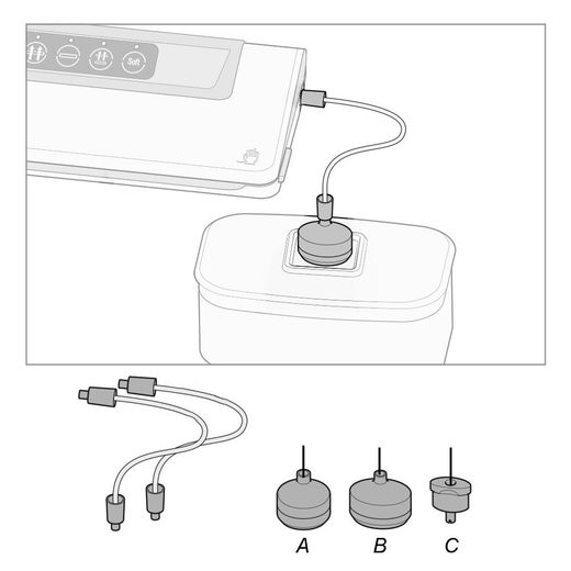 Tubo Recambio Para Envasadora 07817