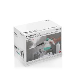 Vaporeta De Mano Multiusos Con Accesorios 9 En 1 Steany  0,35 L 3 Bar 1000 W