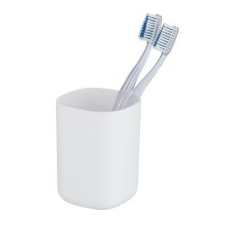 Vaso Para Cepillo De Dientes Davos Blanco Mate