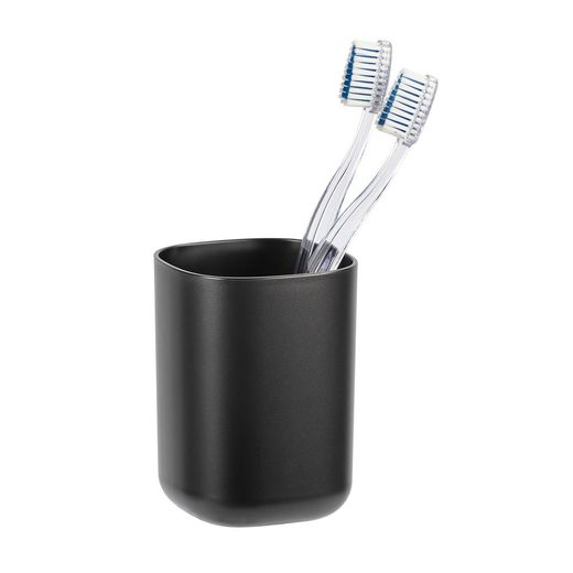 Vaso Para Cepillo De Dientes Davos Negro Mate