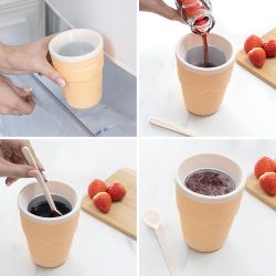 Vaso Para Hacer Helados Y Granizados, Capacidad 150Ml. Innovagoods