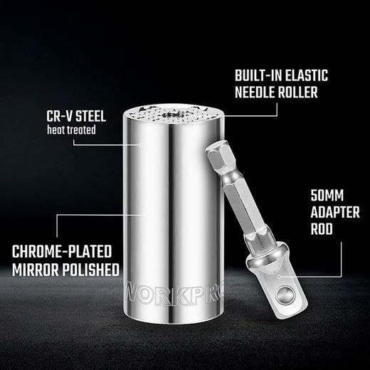 Vaso Universal 3/8 Pulg, 7 - 19 Mm