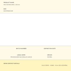 Vela Blanca Ø55 X 120 Mm