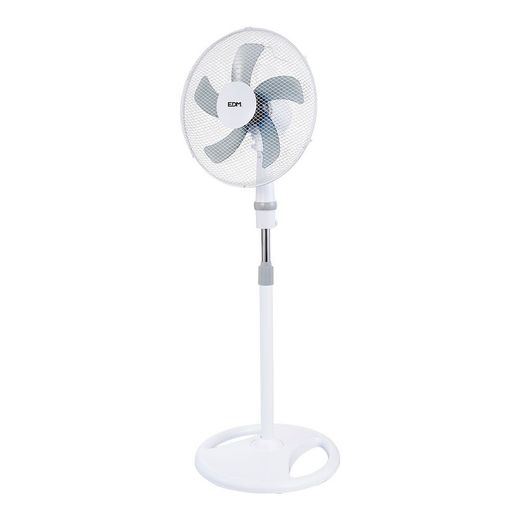 Ventilador 3 En 1, Blanco, Potencia 45W, Aspas Ø40 Cm, Altura Regulable 107-133 Cm