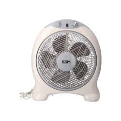 Ventilador Box Fan, Blanco/Gris, Potencia 45 W, Aspas Ø30,5 Cm 38,5 X 13 X 46 Cm