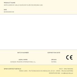 Ventilador De Cuello Huracan Fulmo Recargable Usb